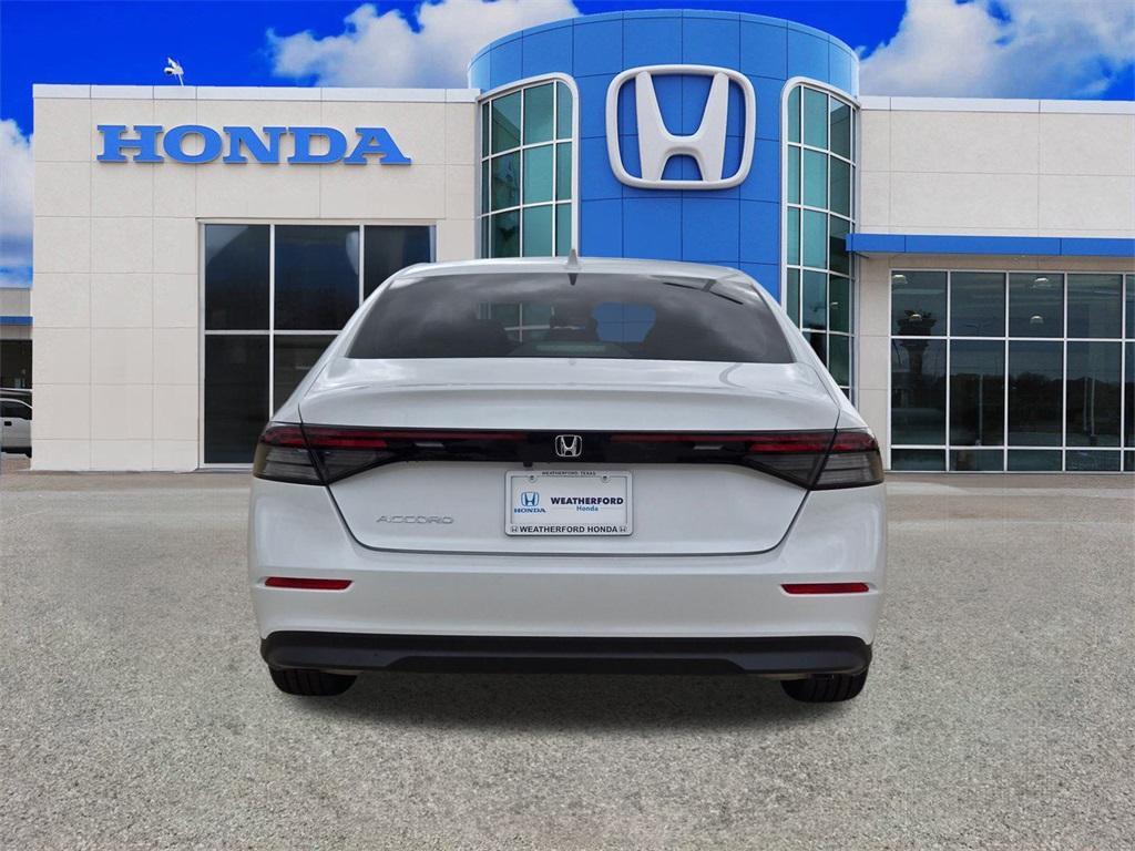 new 2025 Honda Accord car, priced at $28,789