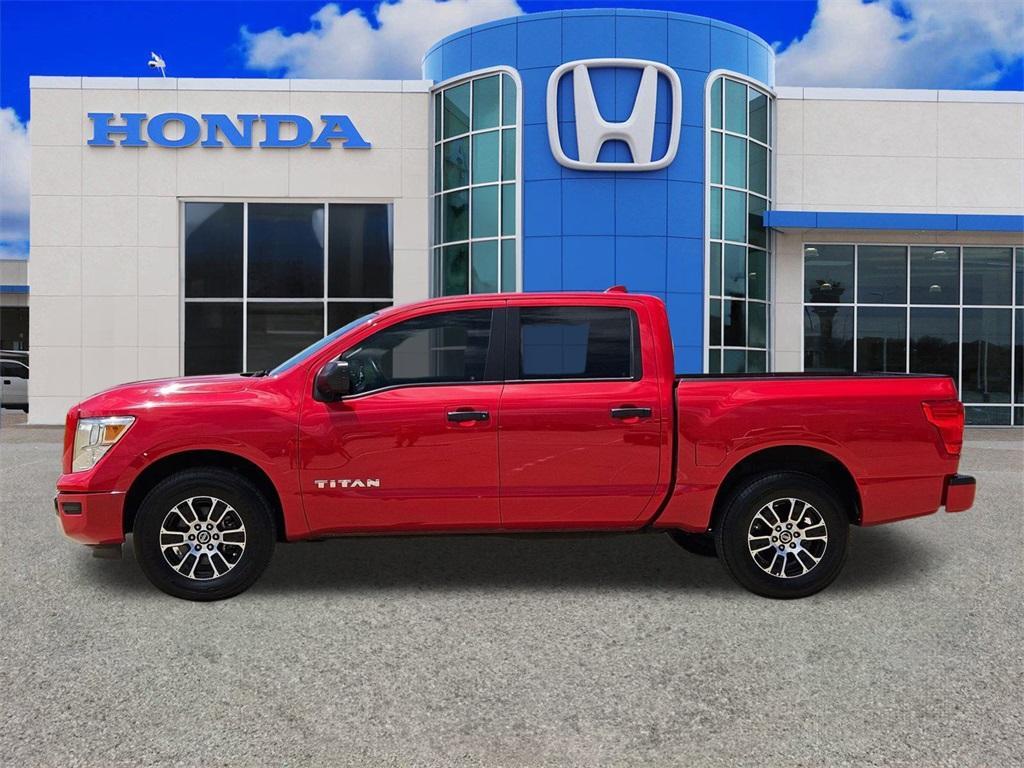 used 2022 Nissan Titan car, priced at $30,500