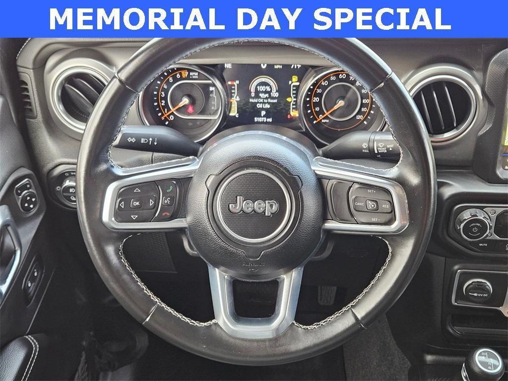 used 2021 Jeep Gladiator car, priced at $31,307
