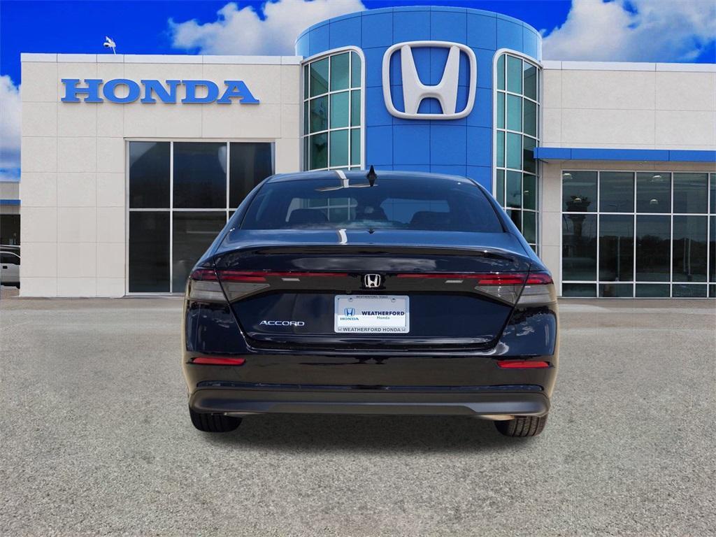 new 2025 Honda Accord car, priced at $28,357