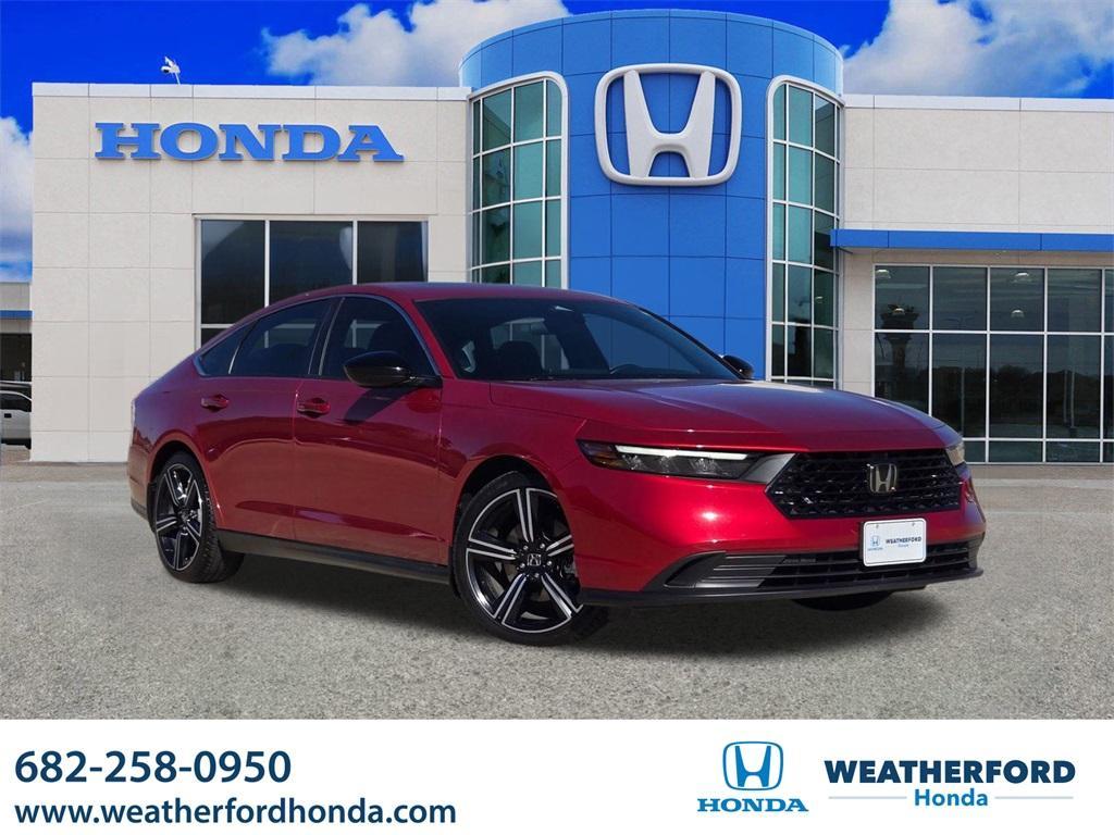 used 2023 Honda Accord Hybrid car, priced at $24,884