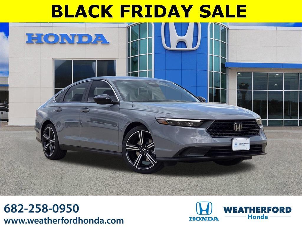 new 2025 Honda Accord Hybrid car, priced at $33,801