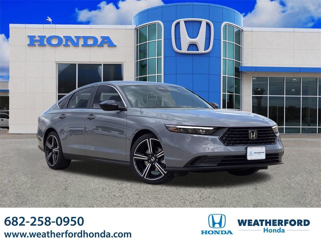 new 2025 Honda Accord Hybrid car, priced at $33,801
