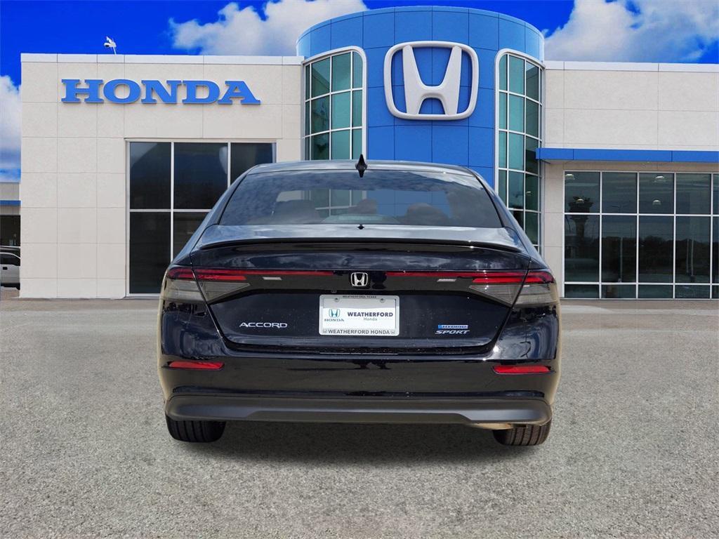 new 2025 Honda Accord Hybrid car, priced at $33,369