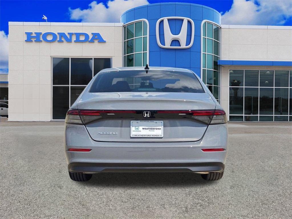 new 2025 Honda Accord car, priced at $30,806
