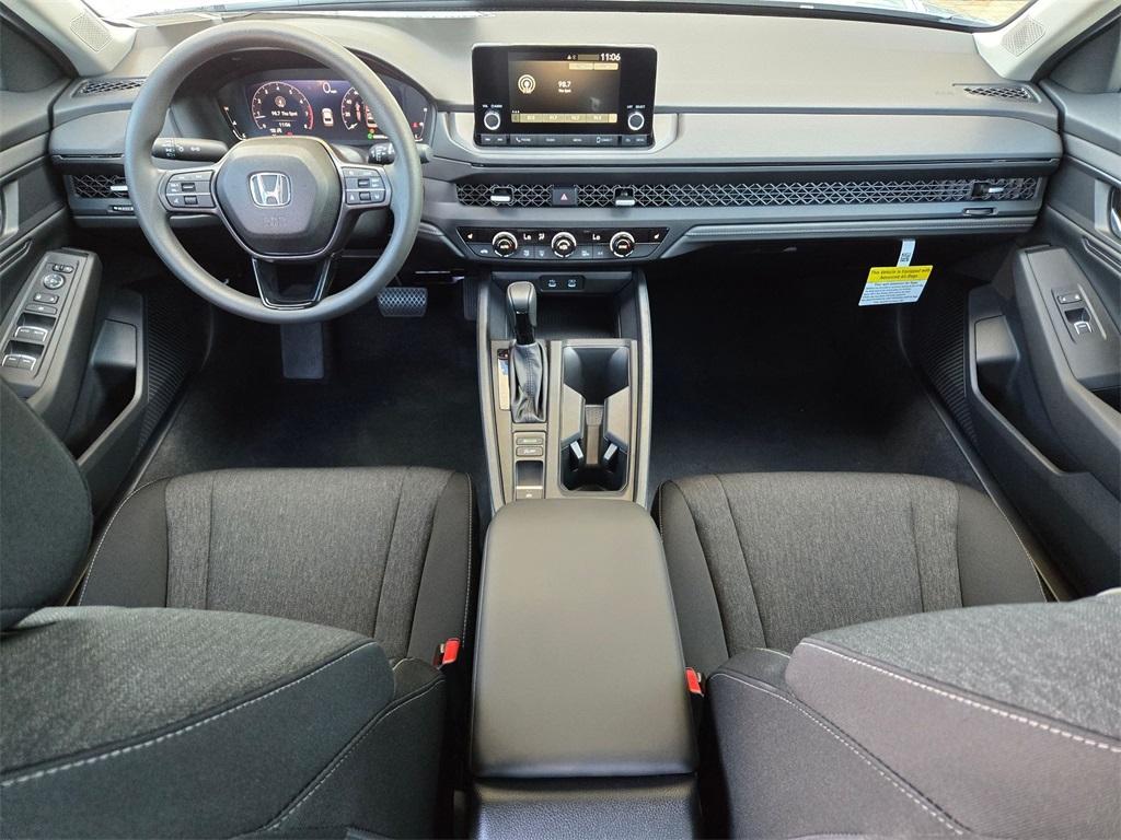 new 2025 Honda Accord car, priced at $30,806