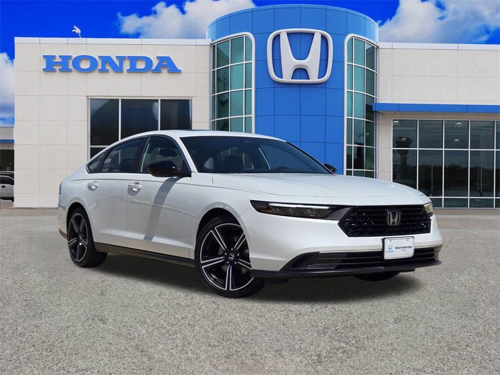 used 2024 Honda Accord Hybrid car, priced at $29,202