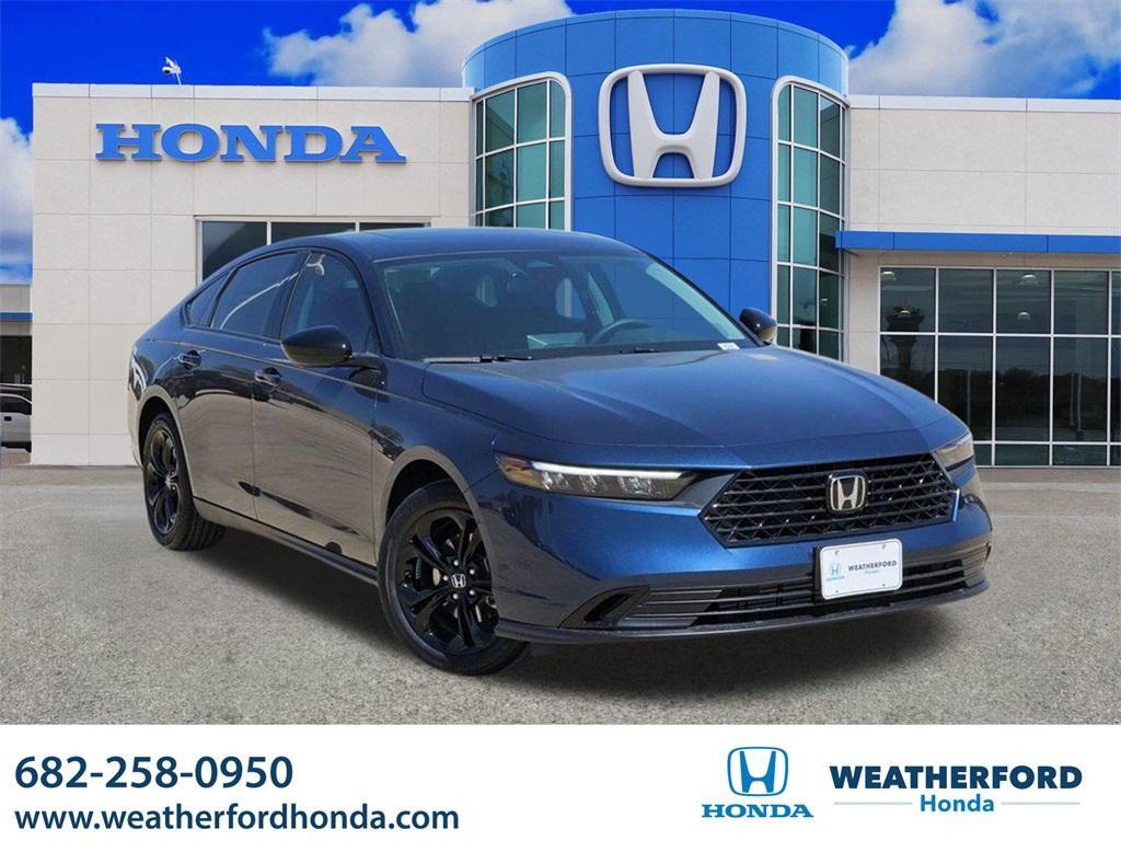 new 2025 Honda Accord car, priced at $30,375
