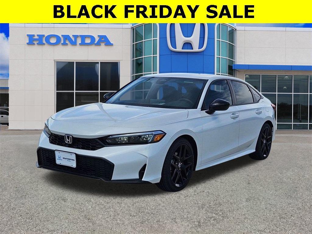 new 2026 Honda Civic car, priced at $27,075