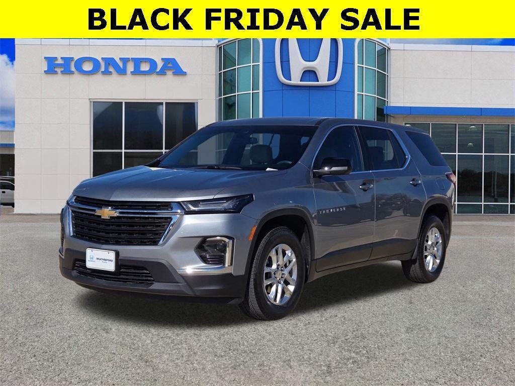 used 2023 Chevrolet Traverse car, priced at $25,470