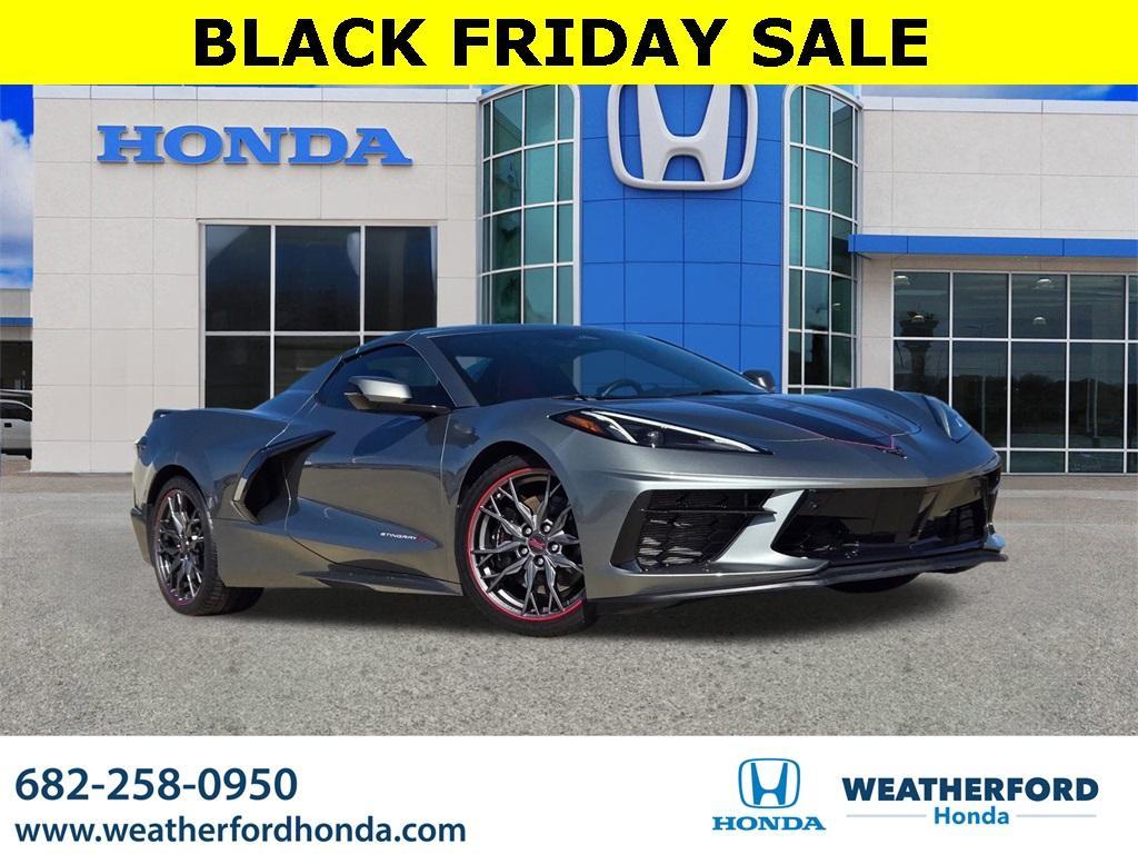 used 2024 Chevrolet Corvette car, priced at $75,371