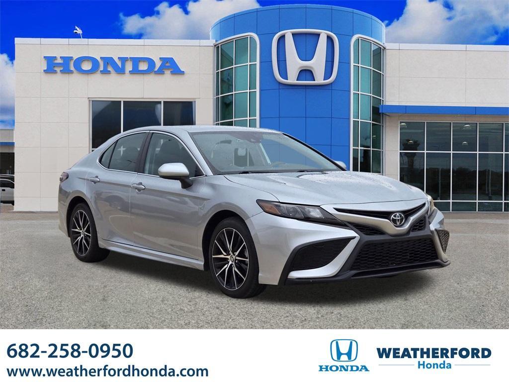 used 2021 Toyota Camry car, priced at $20,987