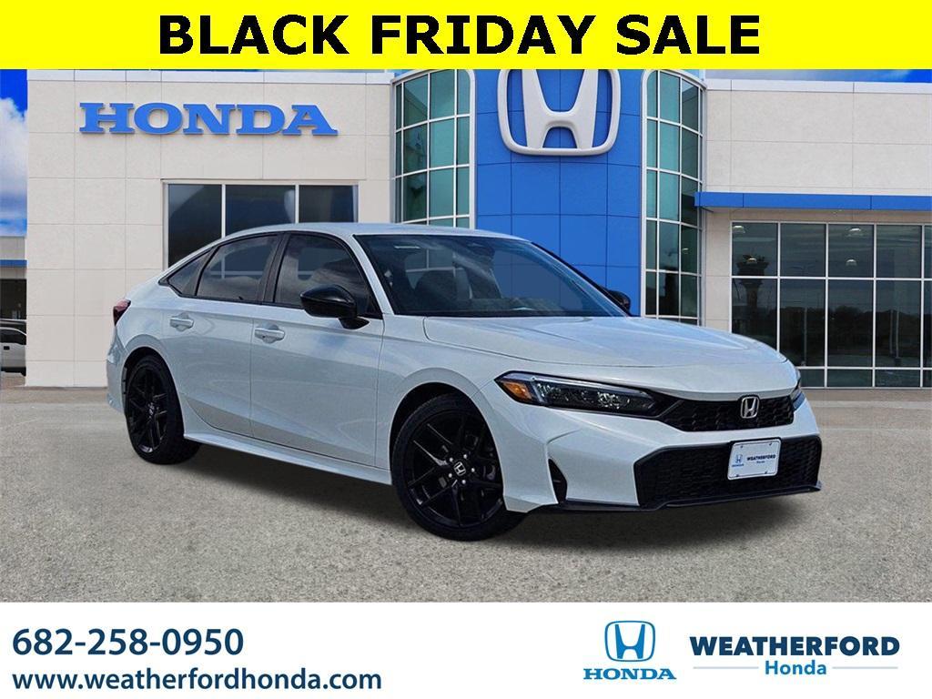 new 2026 Honda Civic car, priced at $27,075