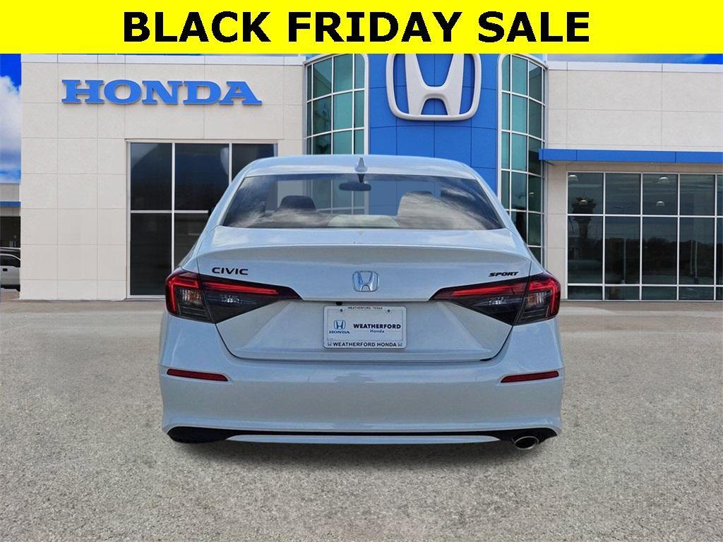 new 2026 Honda Civic car, priced at $27,075