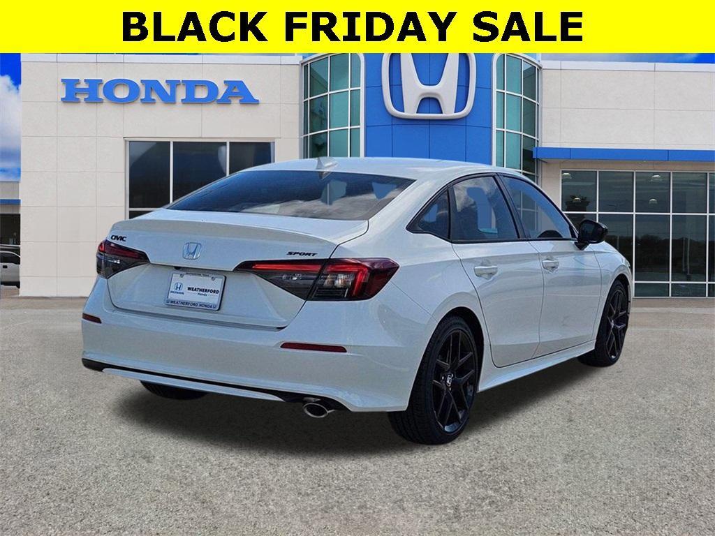 new 2026 Honda Civic car, priced at $27,075