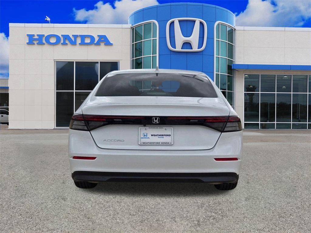 new 2025 Honda Accord car, priced at $29,945