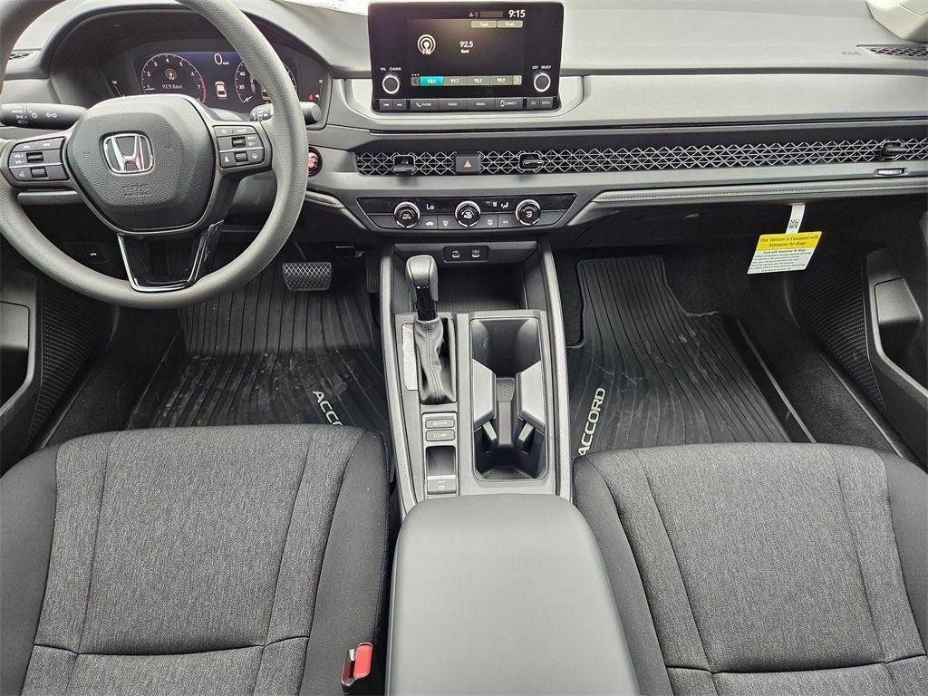 new 2025 Honda Accord car, priced at $29,945