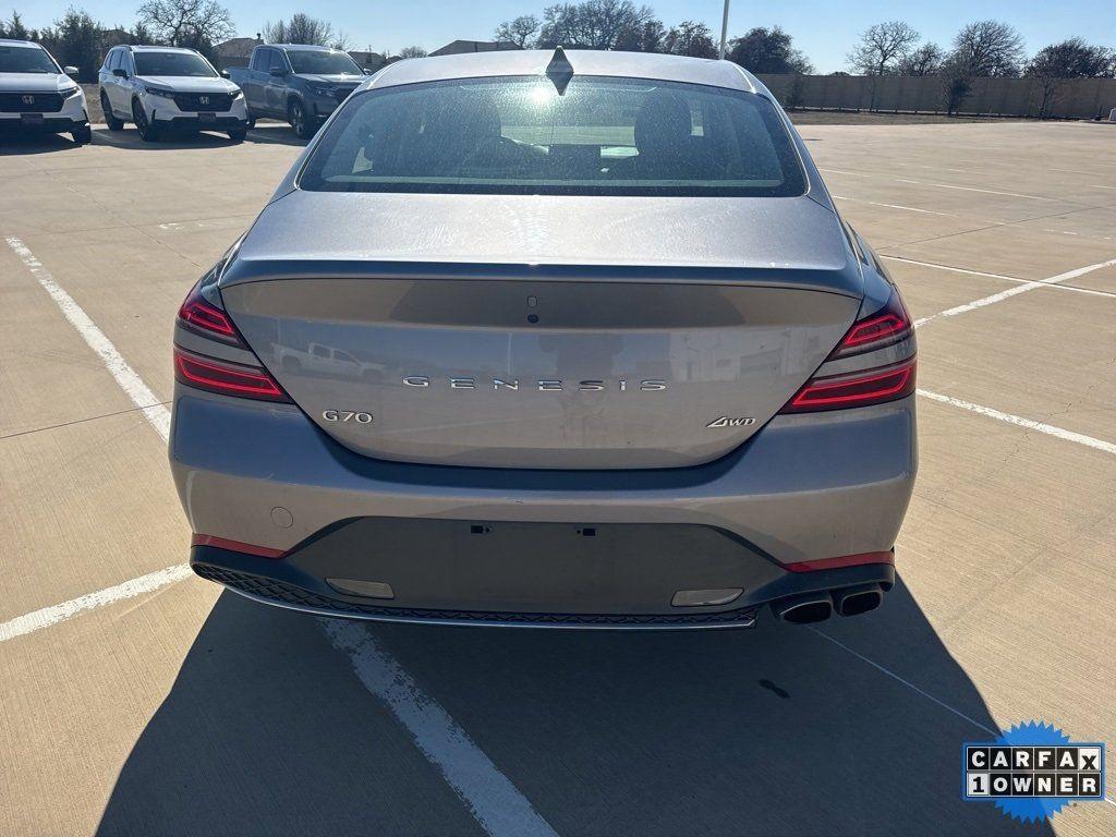 used 2023 Genesis G70 car, priced at $23,990