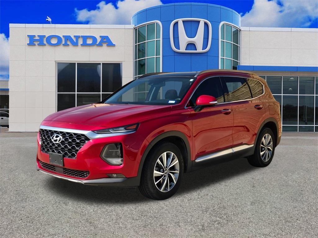 used 2020 Hyundai Santa Fe car, priced at $15,999