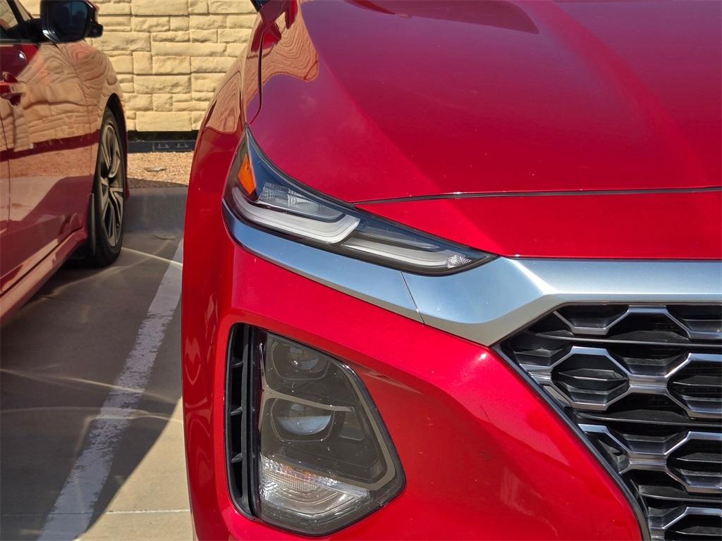 used 2020 Hyundai Santa Fe car, priced at $15,999
