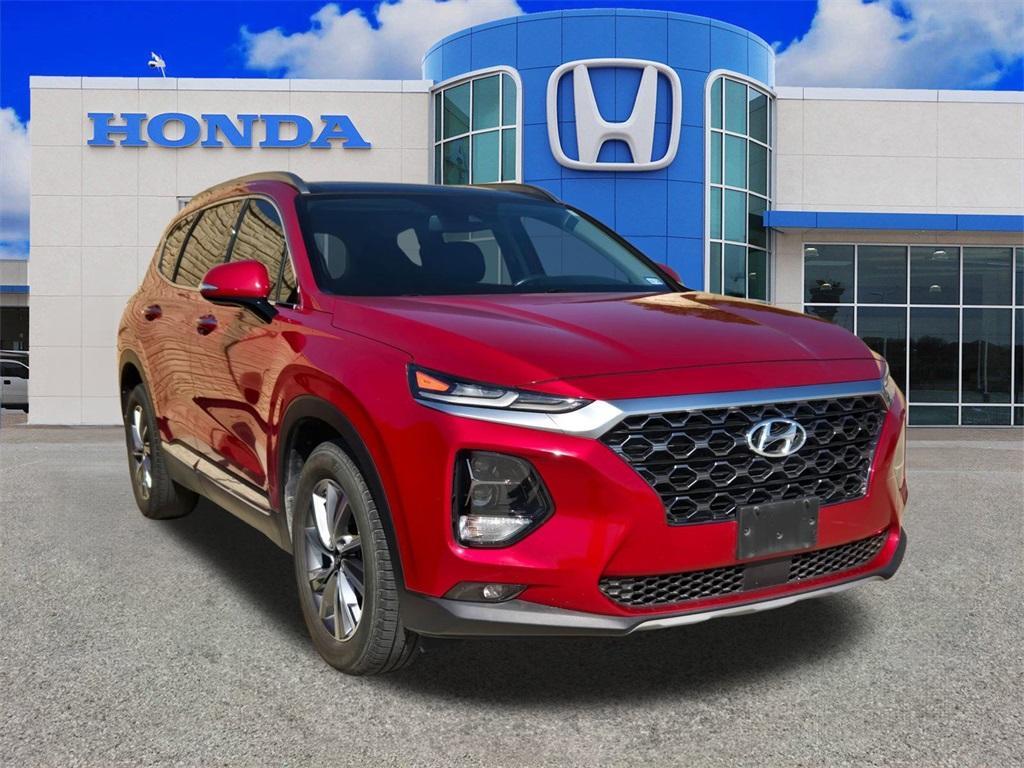 used 2020 Hyundai Santa Fe car, priced at $15,999