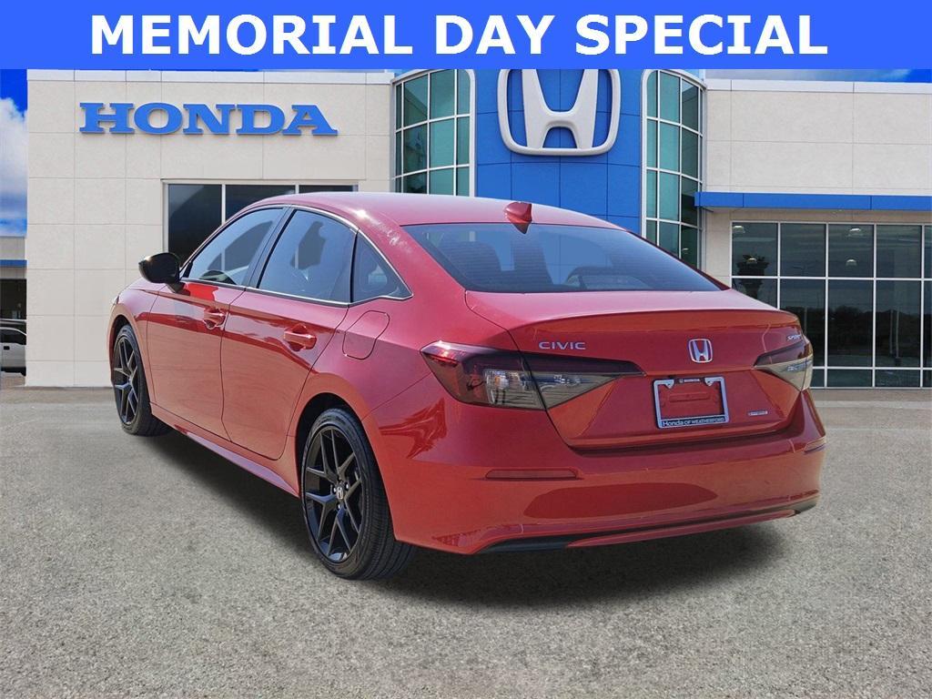new 2025 Honda Civic Hybrid car, priced at $28,840