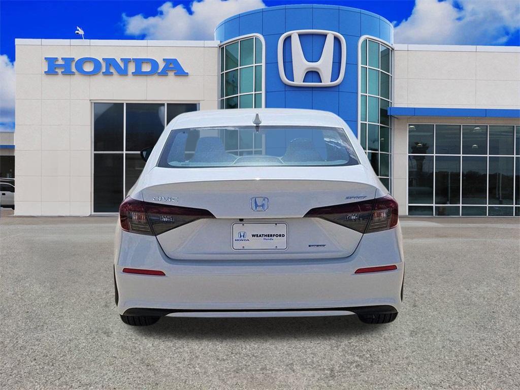 new 2025 Honda Civic Hybrid car