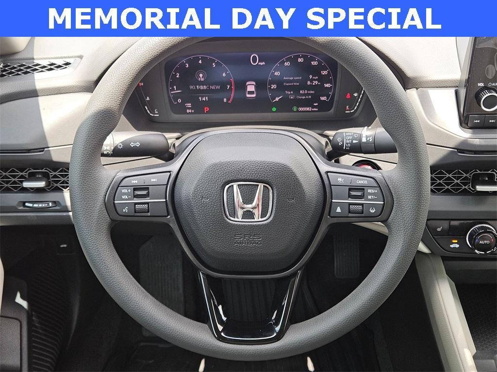 new 2025 Honda Accord car, priced at $30,651