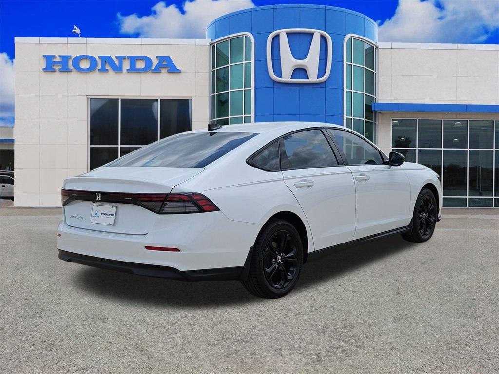 new 2025 Honda Accord car, priced at $30,651