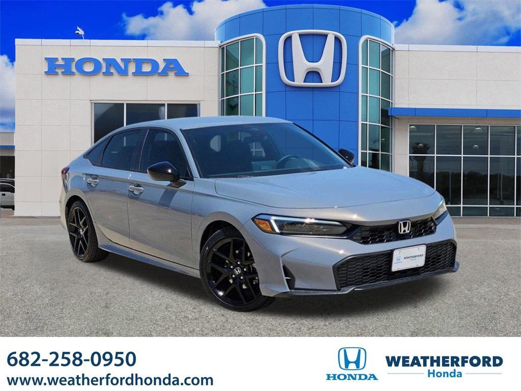 new 2026 Honda Civic car, priced at $27,075