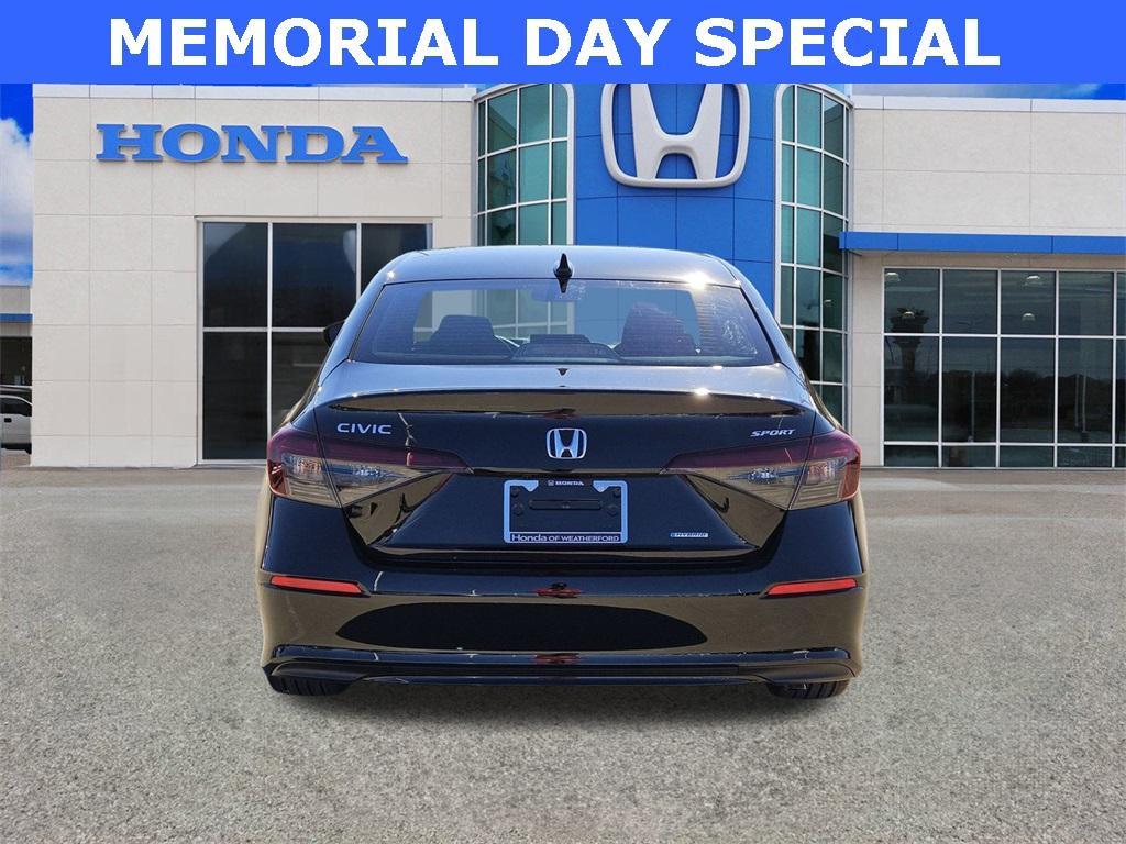 new 2025 Honda Civic Hybrid car, priced at $28,840