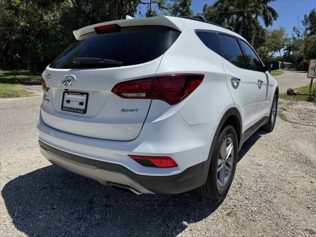used 2018 Hyundai Santa Fe Sport car, priced at $14,298