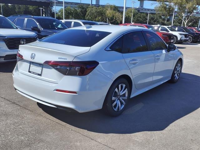 new 2025 Honda Civic car, priced at $25,800