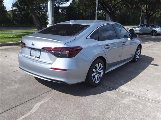 new 2025 Honda Civic car, priced at $25,400