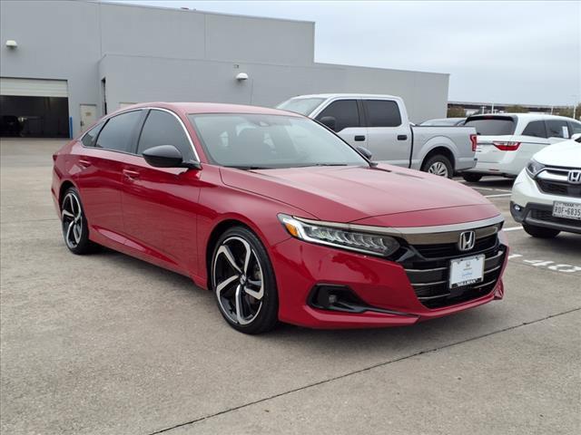 used 2021 Honda Accord car, priced at $22,995