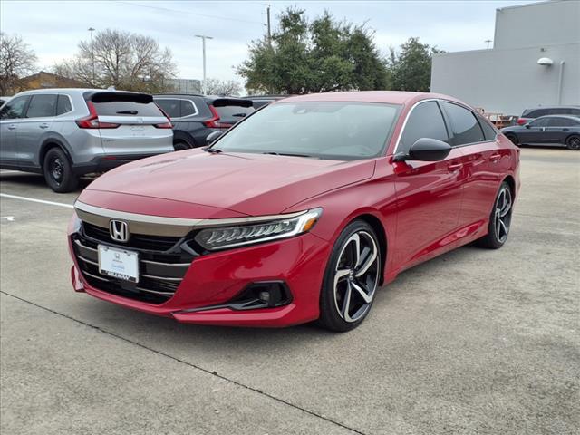 used 2021 Honda Accord car, priced at $22,995