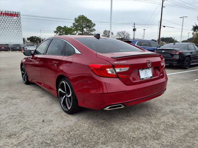 used 2021 Honda Accord car, priced at $22,995