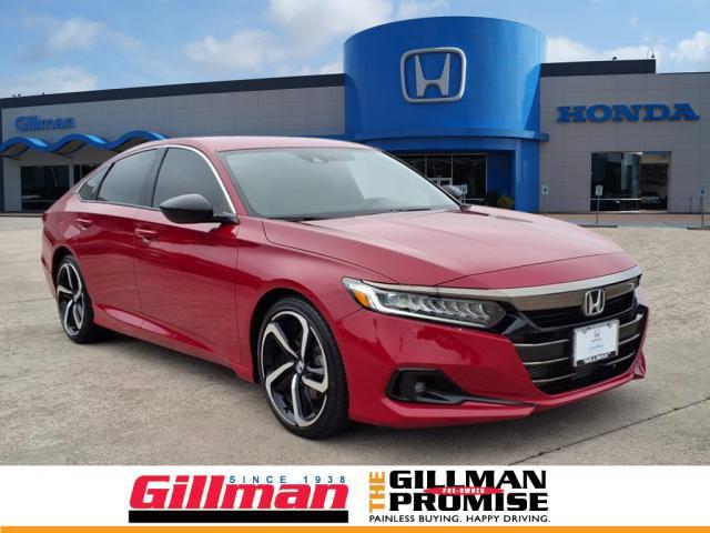 used 2021 Honda Accord car, priced at $22,995