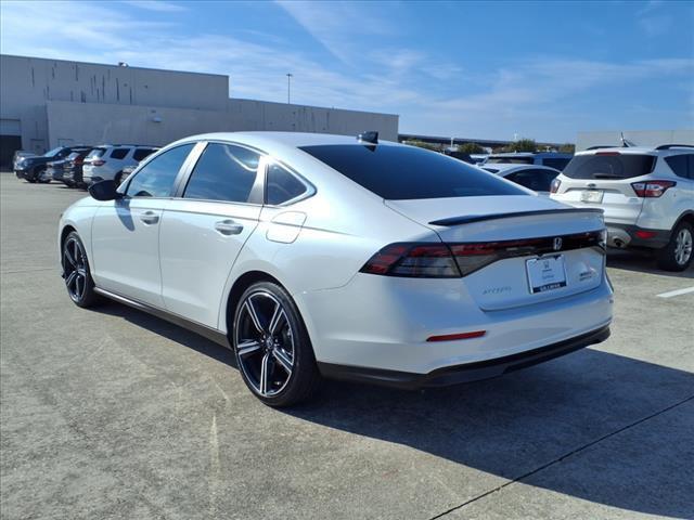 used 2024 Honda Accord Hybrid car, priced at $29,695