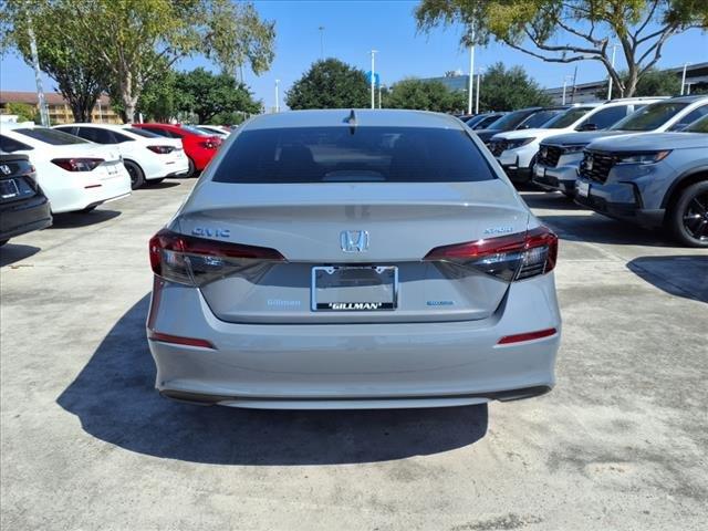 new 2025 Honda Civic Hybrid car, priced at $30,555
