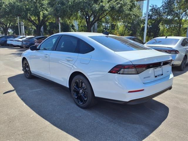 new 2025 Honda Accord car, priced at $32,110