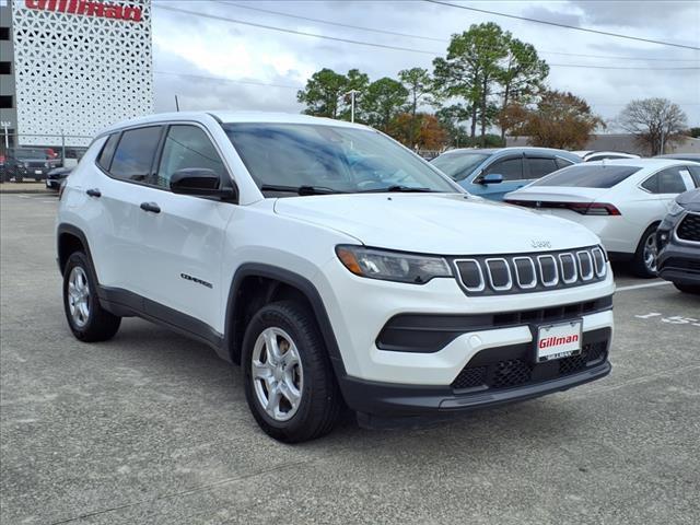 used 2022 Jeep Compass car, priced at $19,995