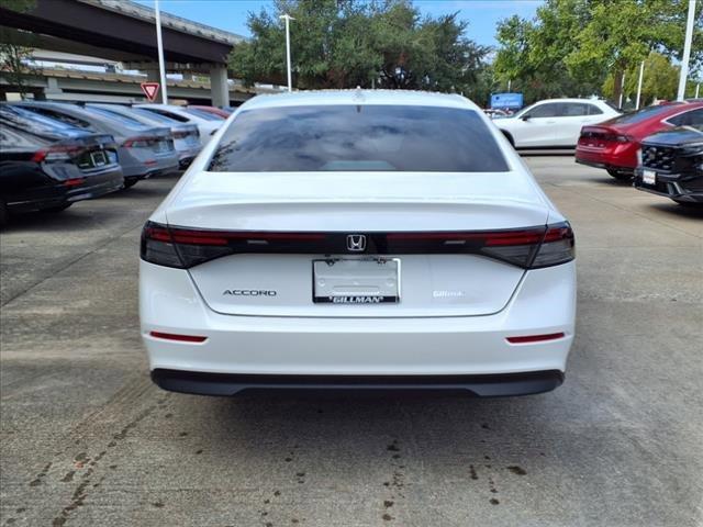 new 2025 Honda Accord car, priced at $29,845