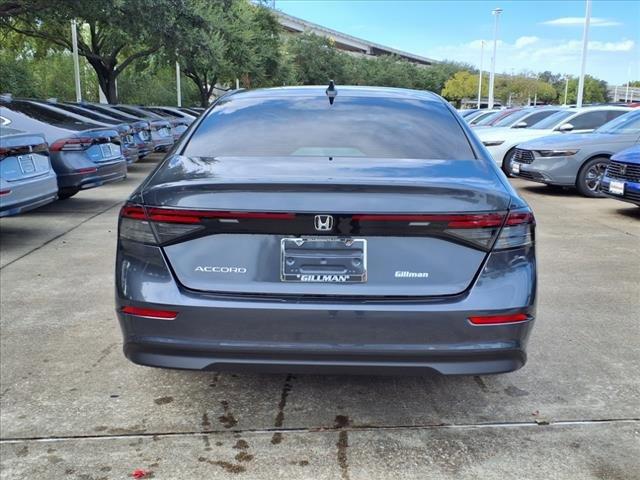 new 2025 Honda Accord car, priced at $29,445