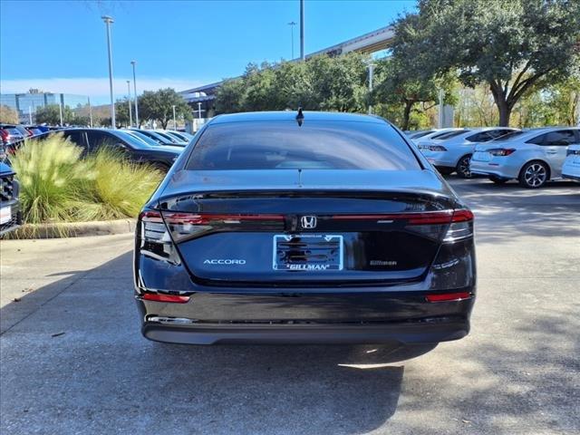 new 2025 Honda Accord car, priced at $29,445