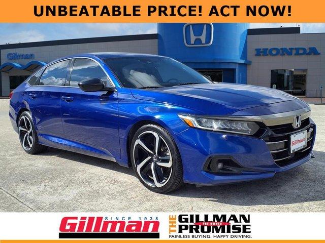 used 2021 Honda Accord car, priced at $18,000