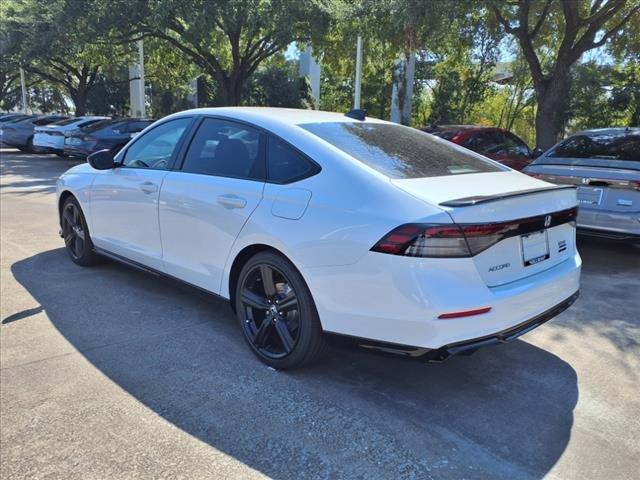 new 2025 Honda Accord Hybrid car, priced at $36,980