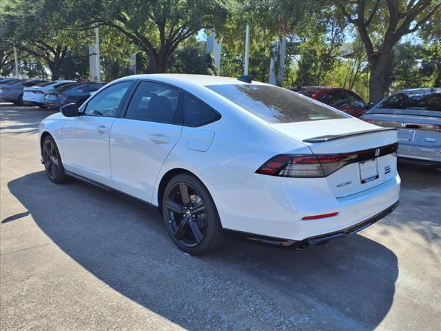 new 2025 Honda Accord Hybrid car, priced at $36,925