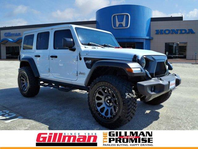 used 2021 Jeep Wrangler car, priced at $33,495