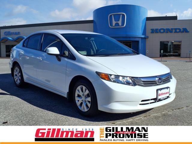 used 2012 Honda Civic car, priced at $8,495